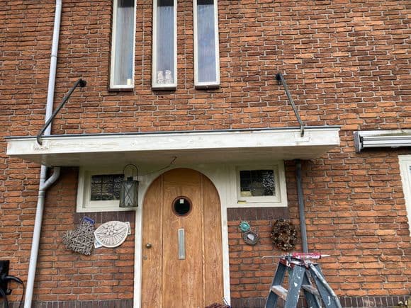 Gevel voor schilderbeurt